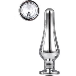 Dream Toys - Gleaming Love Silver Pleasure Plug - M