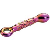 Dream Toys Glamour Glass G-Spot dildo rainbow 18,2 cm