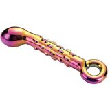 Dream Toys Glamour Glass G-Spot dildo rainbow 18,2 cm