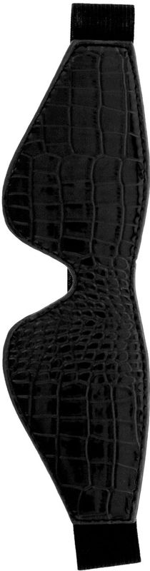Blinddoek Blaze Croco Zwart
