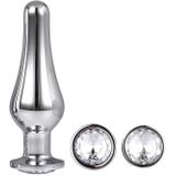 Buttplug Gleaming Love Pleasure Set - Zilver