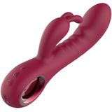 Dream Toys Glam Rabbit Vibe vibrator met clitorsstimulator 22 cm