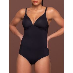 Bye Bra - Sculpting Bodysuit Wire Free - Corrigerende Body - Zwart