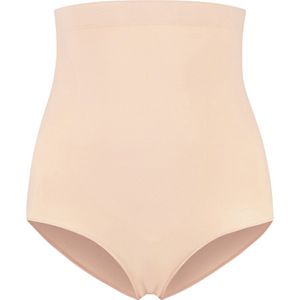 Bye Bra - Soft Touch Seamless High Waist Brief - Beige - Corrigerend Ondergoed