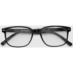 Gemaakt Van Gerecycled Plastic - Five2One-Eyewear Saline - Leesbril - Computerbril - +2.0 - Dames / Heren - Zwart