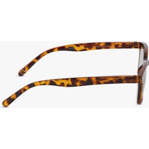 Gemaakt Van Gerecycled Plastic - Five2One-Eyewear Shore Shiny - Zonnebril met Leesdeel - Computerbril - +1.5 - Dames / Heren - Turtle Brown