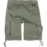 West Coast Choppers - Cargoshorts - Vintage Olijfgroen - 97% Katoen, 3% Spandex