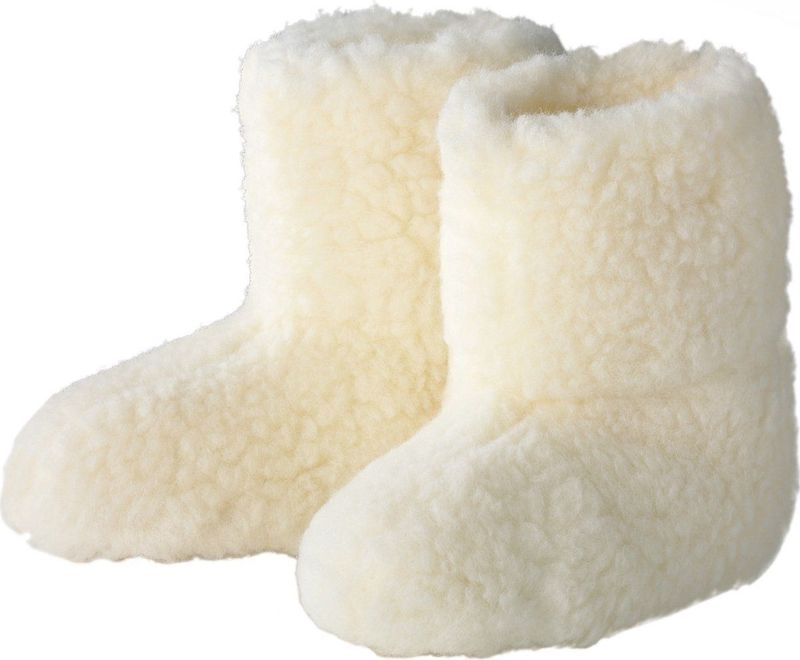 Texeler - Wollen Sloffen - Zwart - 100% Merino Wol