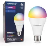 Hoftronic - Smart E27 - Lamp - Wit - LED - 16,5 Miljoen Kleuren