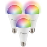 Hoftronic - Smart E27 - Lamp - Wit - LED - 16,5 Miljoen Kleuren