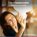 Hoftronic - Smart E27 - LED Lamp - Dimbaar - WiFi - Bluetooth - 14 Watt - 2700-6000K - RGBWW