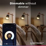 Hoftronic - Smart E27 - LED Lamp - Dimbaar - WiFi - Bluetooth - 14 Watt - 2700-6000K - RGBWW