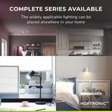 Riga - LED Plafondlamp - Zwart - 6 Spots - Draaibaar en Dimbaar - GU10 Fitting