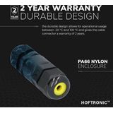 Kabelconnector - Waterdicht - IP68 - Robuust Rubber - TÜV-gecertificeerd