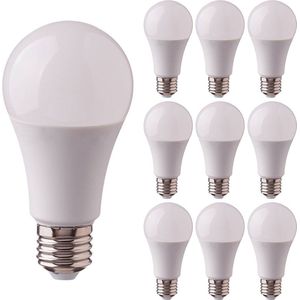 10-pack E27 LED Lamp - Samsung LED Chips - 8.5 Watt - 3000K Warm wit - Vervangt 60 Watt