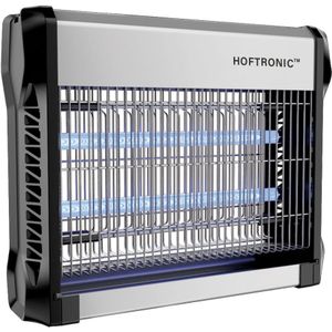 HOFTRONIC - Elektrische Vliegenlamp - 4200 Volt - Muggenlamp - 16 Watt - Voor 50 m² - UV-Licht