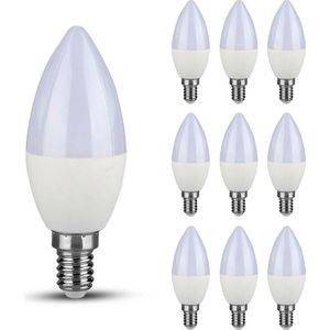 10x E14 LED Lamp - 3.7 Watt - 320 Lumen - Neutraal wit 4000K - Vervangt 25 Watt