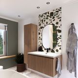 Lima - Set van 6 LED Inbouwspots - Zwart - 4 Watt - Dimbaar - IP64 Waterdicht