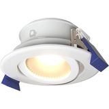 Lima - LED Inbouwspot - Wit - 4 Watt - 345 Lumen - Dimbaar - Kantelbaar - IP64 Waterdicht