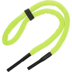 Fako Bijoux® - Drijvend Brillenkoord - 66cm - 10mm - Fluo Geel