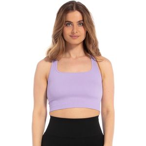 MAGIC Bodyfashion Lounge Crop Tanktop Lavender Vrouwen - Maat L