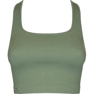 MAGIC - Lounge Crop Top - Zacht - Geribbelde Stof - Spaghettibandjes