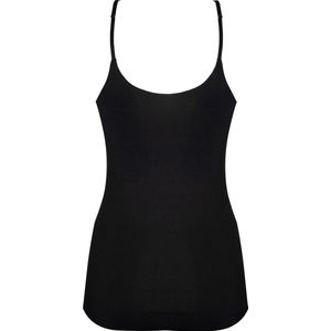 Magic Bodyfashion - Dream Organics - Dames Hemd - Spaghetti - Zwart