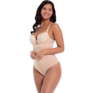 MAGIC Bodyfashion high waist string Comfort met bamboe lichtbeige
