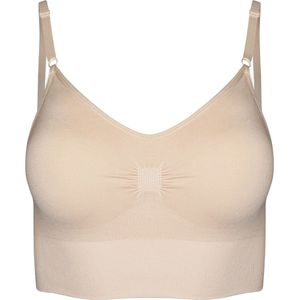 MAGIC Bodyfashion Niet-voorgevormde Bh Top Low Back Bra Beige