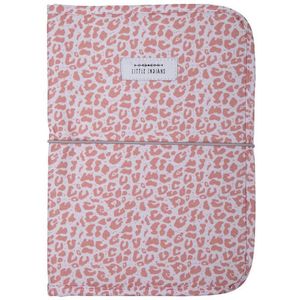 Little Indians luieretui panterprint roze