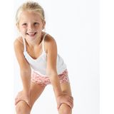 Little Label - Ondergoed Meisjes - Wit - Hemd - 3 Stuks - Zachte BIO Katoen