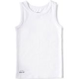 Little Label - Onderhemd - Wit - Zachte BIO Katoen - 3 Stuks - Dierenprint