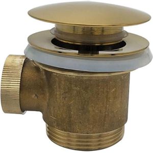 Wiesbaden - Luxe Clickwaste - Geborsteld Messing Goud - Compleet 5/4