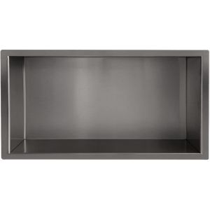 Inbouwnis Wiesbaden Novi 30x60x7cm Gunmetal