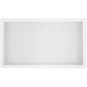 Wiesbaden inbouwnis | exellence | 30x60x7 cm | rvs mat wit