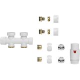 Sanifun thermostatische onderblok set Willy recht
