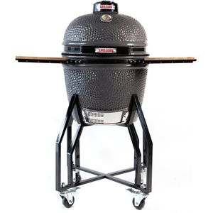 Grill Guru - Kamado Barbecue - Compleet - Grijs - Ø40cm
