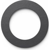 Grill Guru Reverse Plancha Ring Flip - zwart Gietijzer GG728