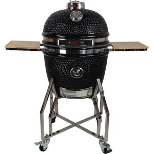Grill Guru Kamado Original Large Elite ø47cm / ø18,5inch - Extra Compleet - Zwart