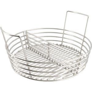Grill Guru Large Charcoal Basket - Kamado - Kolenmand - Geschikt voor Grill Guru Large vanaf 2022 - RVS