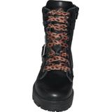 Twins - 321679 - Sportschoenen - Zwart - Leer