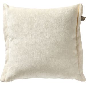 Dutch Decor LEWIS - Sierkussen 45x45 cm Snow White - wit - Inclusief binnenkussen