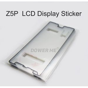Dower Me 20 stks/partij Front LCD Display Waterdichte Lijm Achterkant Sticker Volledige Set Tape Voor SONY Z5 Premium Z5P plus E6883/33