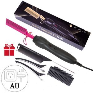 Alileader Goedkopere Flat Iron Stijltang Elektronische Kam Stijltangen Keramische Salon Haar Straightner