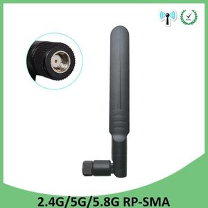 5 Pcs 2.4 Ghz 5 Ghz 5.8Ghz Antenne 5dBi RP-SMA Connector Dual Band Wifi Antena Antenne Sma Vrouwelijke Draadloze router 2.4 Ghz 5.8Ghz