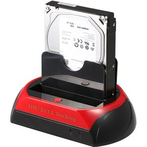 Hdd Docking Station Dual Interne Harde Schijf Docking Station Base Hdd Behuizing Voor 2.5 Inch 3.5 Inch Ide/ sata Usb 2.0