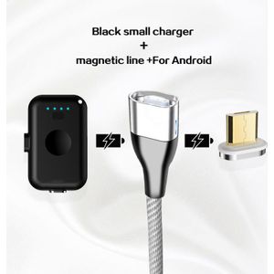 Mini Draagbare Opladen Power Bank Voor Iphone Android Type C Led Magneet Charger Powerbank Voor Xiaomi Huawei Samsung Externe