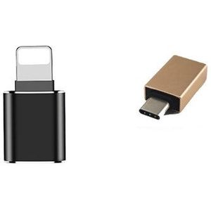 Usb Camera Adapter, Ios Otg Naar USB-A Voor Telefoon 11 Pro X 8 Ipad Voor Usb Flash Drive, kaartlezer, Toetsenbord, Camera, Microfoon