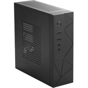 AU42 -Desktop Voeding Gaming Htpc Host Kantoor Thuis 2.0 Usb Mini Itx Met Radiator Gat Computer Case Praktische horizontale C