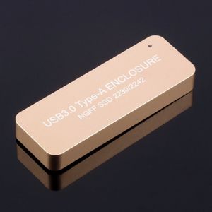 LM-841U USB3.0 TYPE-A Om Ssd Behuizing Solid State Drive Harde Schijf Adapter Usb Enbedded Voor Ngff 2230/2242 Q19900/2